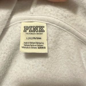 Victoria secret Pink pride white sweatsuit